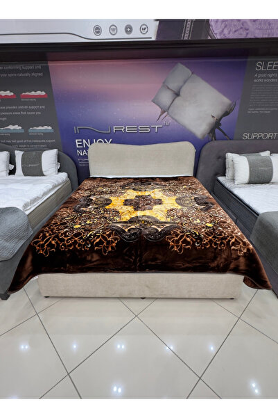 INREST Luxury Winter King Blanket – Multiple Colors & Styles – 6 kg Weight, S...