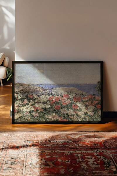 Postifull Vintage slika, poster u crnoj ramovini, vintage zidni dekor