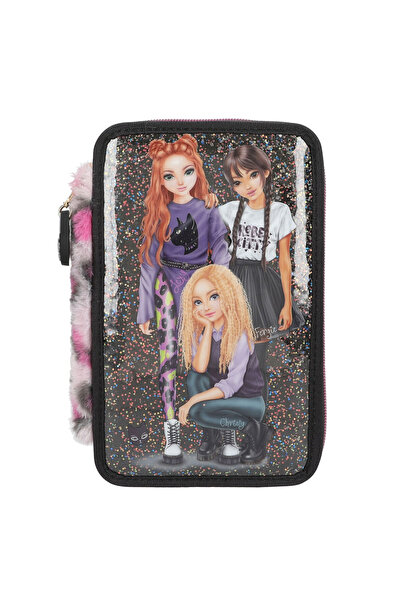 Top Model Τριπλή μολυβοθήκη Rebel Kittty