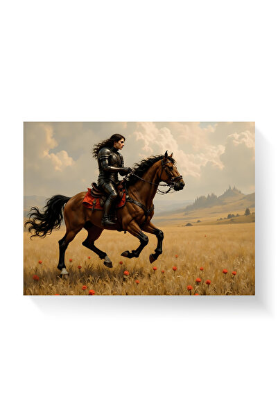 Printees Tablou - Luptătoare călare - Canvas pe șasiu