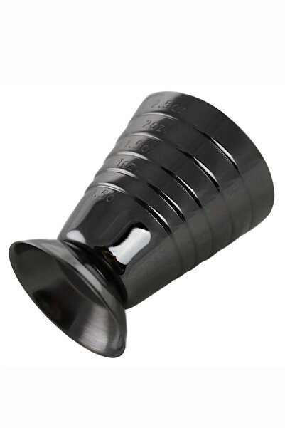 TheBRo Jigger 75ml Glossy Black Japanese Type Measuring Cup