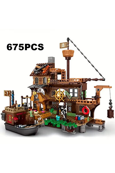 Choice3 NO Box Creative Medieval Pirate Island Fortress Castle Building Blks ...