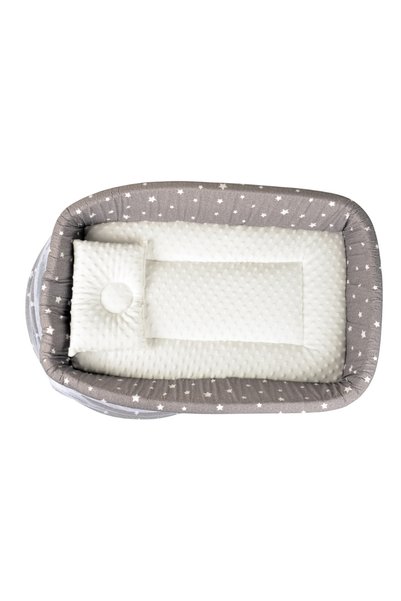 LITTLE ANGEL - Baby Nest Bed With Mosquito Net Newborn Lounger