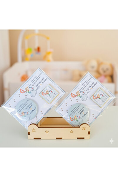 ORGANİZASYON HEDİYEM 10 ADET KÜÇÜK PRENS KARTLI BÜYÜK BOY MAGNET VE AÇACAK-MA...