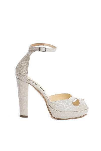 The 5th Element Sandale mireasa piele naturala Ivoire The 70's