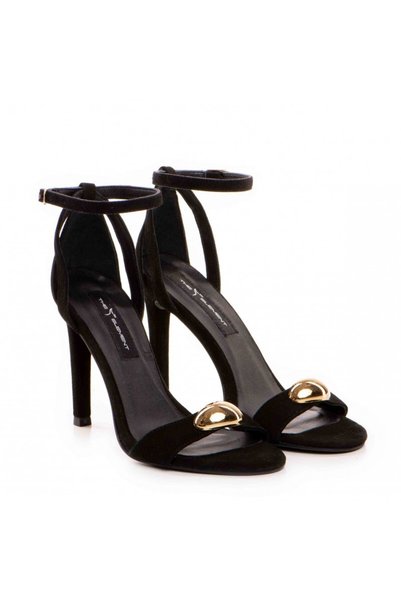 The 5th Element Sandale piele naturala Negru cu accesoriu