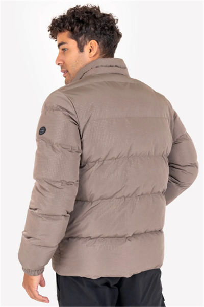 Lescon Men's Puffer Jacket 23NTES001106-009 STONE