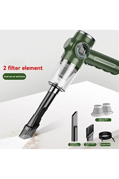 AyShop Kablosuz Dijital Gösterge Ekranlı 2 Filtre ve 2 Başlıklı Araç Oto Mini...