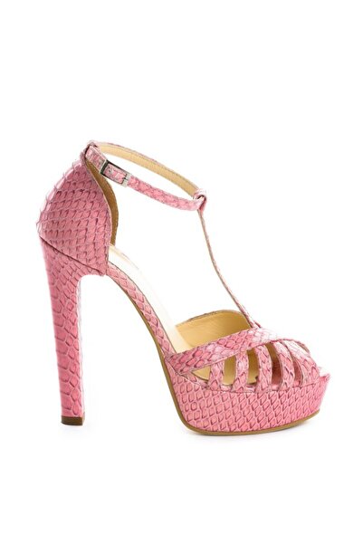 The 5th Element Sandale cu platforma piele naturala Pink Rendez Vous