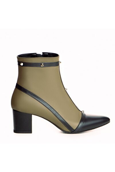 The 5th Element Women's Boots Natural Leather Khaki Ramya