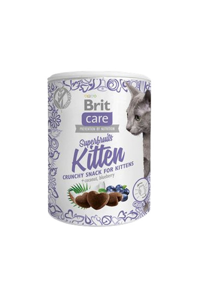 Brit Care CAT SNACK SUPERFRUITS KITTEN 100GR