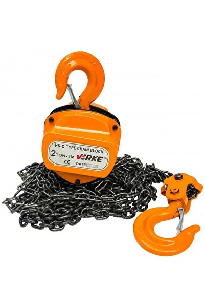 VERKE Palan cu lanț, 2TX3M, V87266,