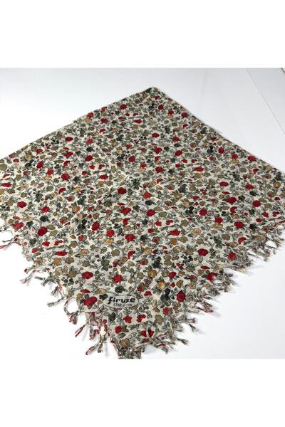 Firuze Pânză de brânză cu mărgele și model în formă de stele 06115-22