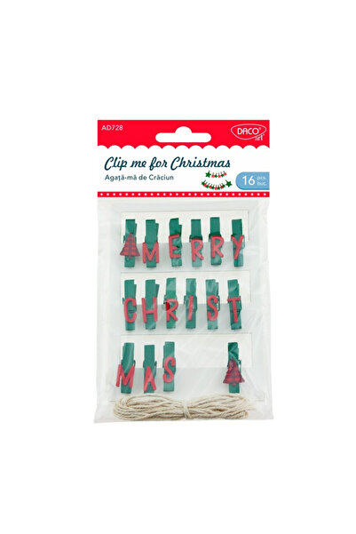 daço Accesorii craft - AD728 Agata-ma de Craciun