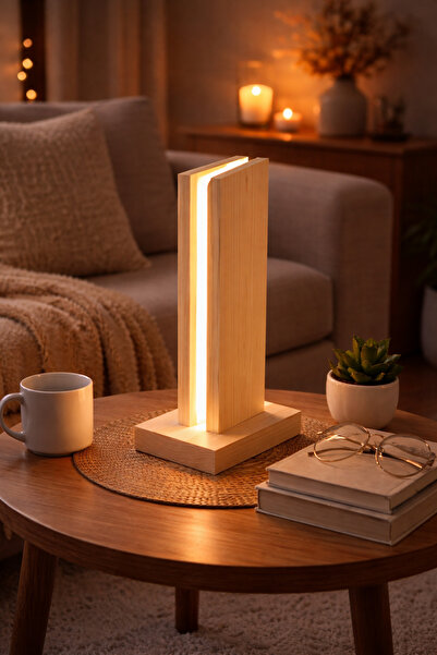 AKA DESIIGN Pilli Led Aydınlatma Gece Lambası Film Keyfi Loş Işık