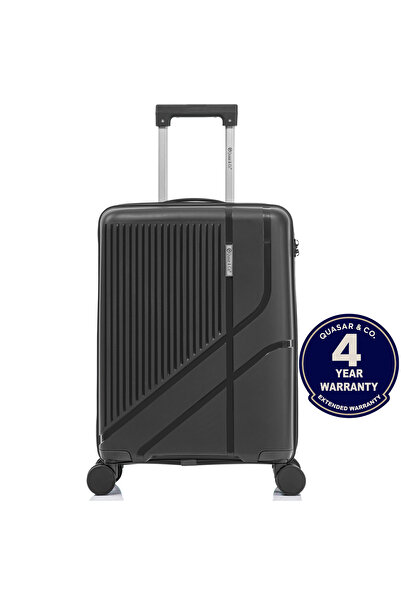 Quasar & Co. Τρόλεϊ καμπίνας 56x38x24cm, χειραποσκευή, τρόλεϊ με κλειδαριά, β...