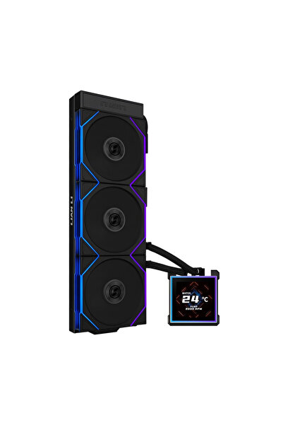 Lian Li HydroShift II LCD-S 360TL Siyah Sıvı Soğutucu (G89.GHS2LCDS36TB.00)