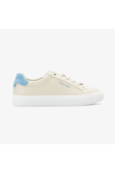 Calvin Klein Vulc Lace Up Kadın Bej Sneaker
