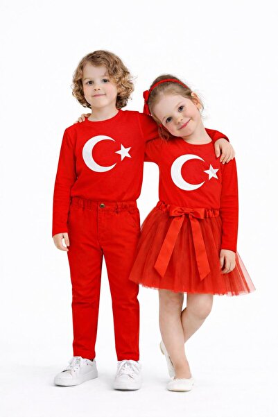 BAGİSTA BUTİK Long Sleeved Performance Suit for Girls and Boys