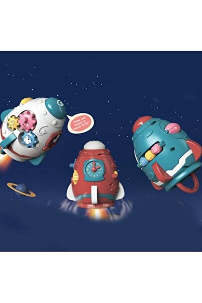 Toy Toy Toy Set de 12 jucării interactive în formă de rachetă