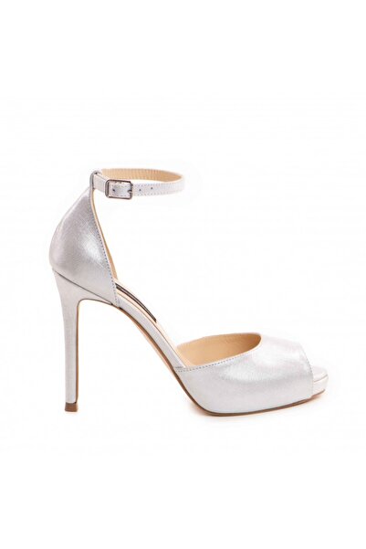 The 5th Element Barbie Silver Genuine Leather Bridal Sandals