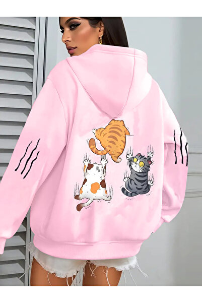 PENTHİLUS هودي Urban Comfort مصنوع من القطن بنسبة 100%