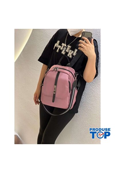 Produse.Top Dusty Pink Fashion Women's Backpack