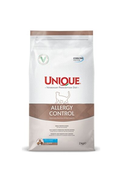 Unique Allergy Control Kedi Maması 2 Kg Gıda Alerjisi, ve Tüy Dökülmesi İçin ...