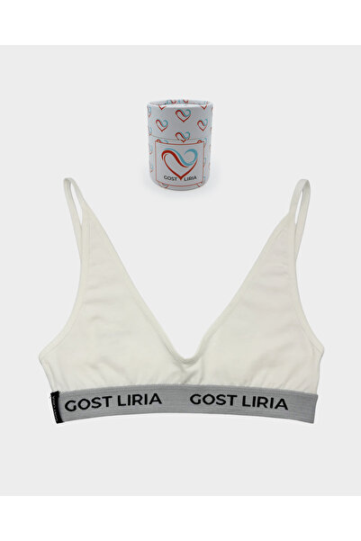 GOST LİRİA Εκρού Μπραλέτα σε χρώμα ελεφαντόδοντου