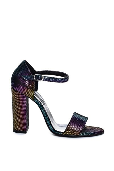 The 5th Element Sandale piele toc gros Simple Disco