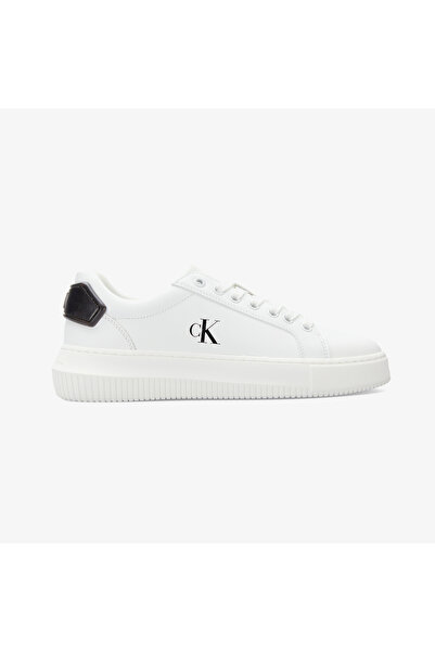 Calvin Klein Chunky Cupsole Patch Kadın Beyaz Sneaker