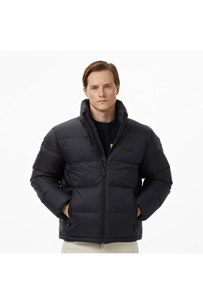 Calvin Klein Nylon Down Puffer Erkek Siyah Ceket