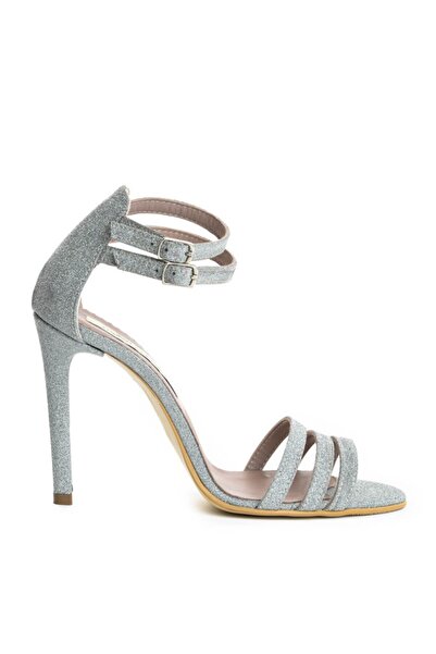 The 5th Element Sophia Silver genuine leather bridal sandals
