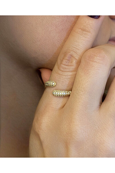 GOX Spiral Ring with Stones