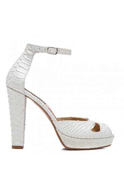 The 5th Element Sandale cu platforma piele naturala White The 70's