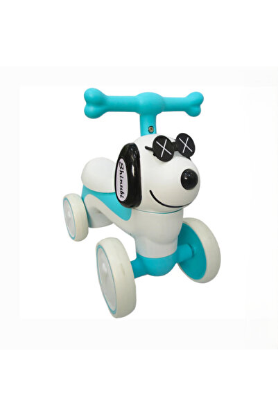 OEM Balance bike, without pedals, with 4 wheels, plastic frame, with music an...