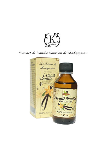 KSpices - Vanilie din Madagascar 100ml Extract Vanilie de Madagascarc, Concen...