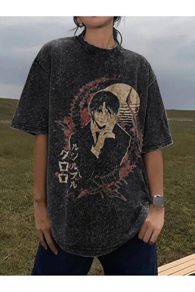 LAND MODA Μπλουζάκι Unisex oversized – Αντιαλλεργικό, 100% βαμβακερό, καθημερ...