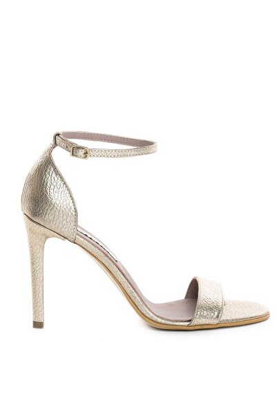 The 5th Element Women's sandals made of genuine leather, gold, simple