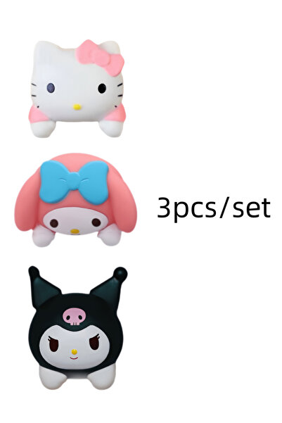 Choice 3pcs Mix 1/3pcs Kuromi My-Melody Hellokitty Switch Sticker, Bedroom Li...