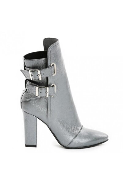 The 5th Element Women's Boots Natural Leather Silver Rock the City