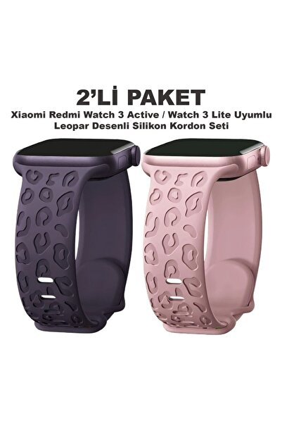 Dexmon مجموعة حزام السيليكون المتوافقة مع ساعة Redmi Watch 3 Active / Watch 3...