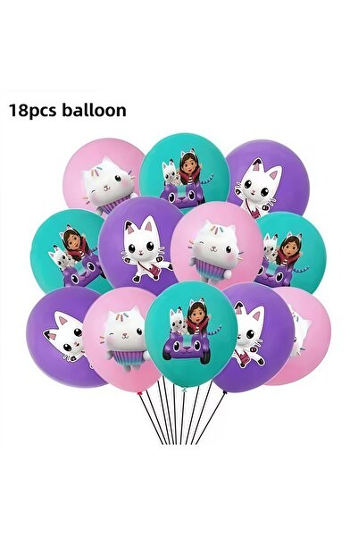 Choice مجموعة أخرى من 18 قطعة من بالونات ديكور حفلات عيد ميلاد غابي دولهاوس، ...