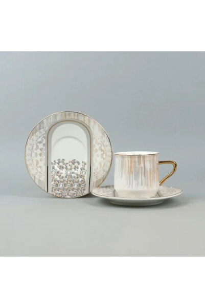 TULIN Turkish Coffee Cup Set - 12 Pieces