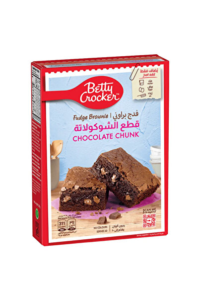 BETTY CROCKER مزيج براوني فادج برقائق الشوكولاتة - 500 غرام