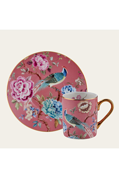 ROY KING Royking 6'LI KAHVE FİNCANI 90 CC PEMBE YNS 025