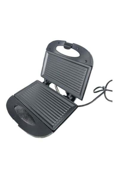 LC صانعة سندويشات بقوة 750 واط مزودة بألواح غير لاصقة ومؤشر ضوئي للتشغيل، لون...