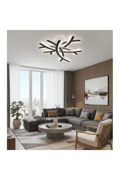 LEDZONE LED Chandelier 120W 3 Functions with Remote Control LZ3820-6