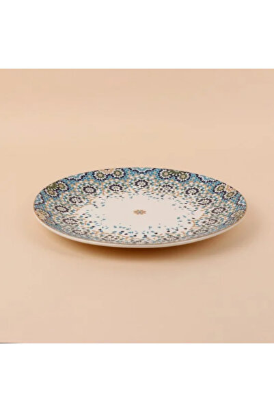 TULIN Decorative plate with a gold finish, 31 cm