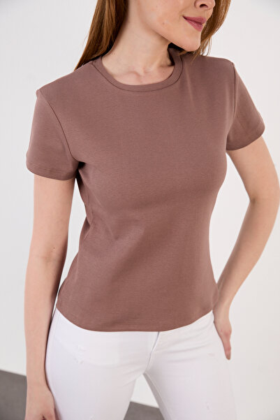 ZAZZONİ Short Sleeve Basic Bluz